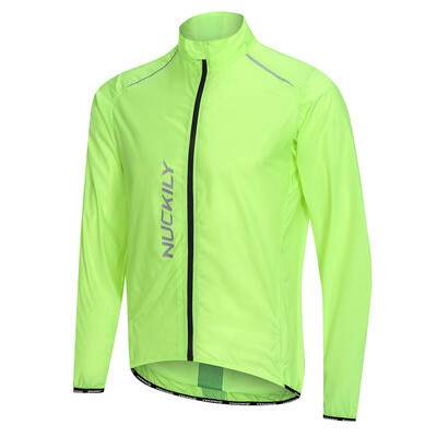 

NUCKILY Reflective Strip Windproof Waterproof Coat Safety Night Cycling Riding