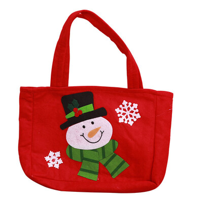 

Christmas Santa ClausSnowmanElk Candy Gift Bag Hand Pouch Party Xmas Decor Hot