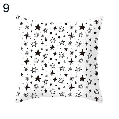 

Geometric Plaid Pattern Pillow Cover Cushion Case Home Car Sofa Bed Hotel Decor