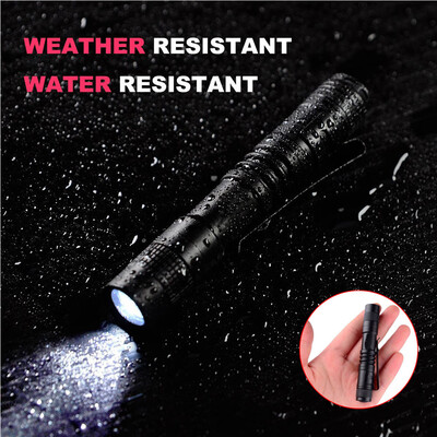 

Saidsome Super Small Mini Flashlight AAA XPE-R3 LED Lamp Belt Clip Pen Light Torch flashlight lamp