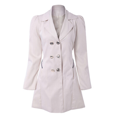 

Fit&Flare Coat With Double Breasts