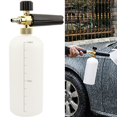 

〖Follure〗Adjustable Pressure Washer 1 Liter Foam Pot Spray Cleaning Quick Release Foam