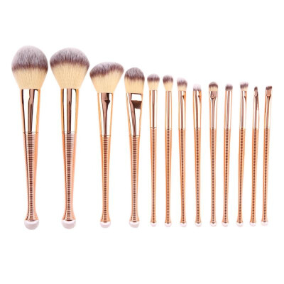 

13pcs Foundation Blending Powder Eyeshadow Contour Concealer Blush Brushes