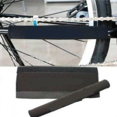 

Black Bike Bicycle Frame Chain Guard Chain Stay Protector Cover Guard Pad