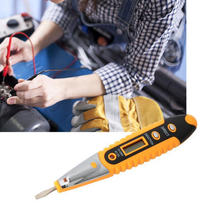 

Greensen Multi-function Digital Display Voltage Tester Voltage Test Pen Pencil AC DC Detector with LED