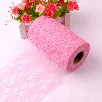 

FUNNYBUNNY 10Yards Vintage Lace Roll Floral Lace Ribbon for Sash DIY Wedding Party Bridal Shower Decorations Gift Bow Craft