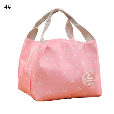 

Portable Handheld Cool Thermal Insulated Lunch Bento Bag Outdoor Storage Handbag