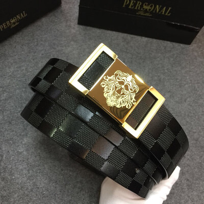 

Pants belt inch five-layer leather belt mens wild casual alloy pin buckle trend pants belt men