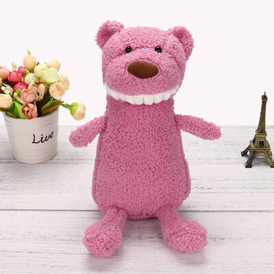 

Tailored Cartoon Smiling Toothy Animal Stuffed Doll Plush Toys Birthday Gift
