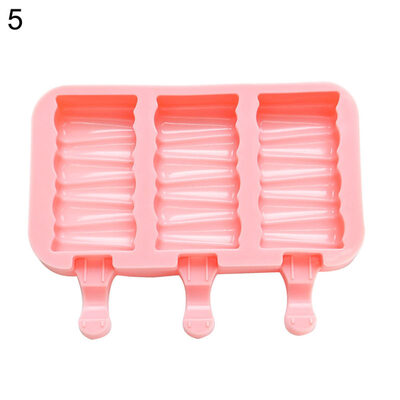 

Footprint Rabbit Paw Striped DIY Frozen Ice Lolly Cream Silicone Mold Tray Tool