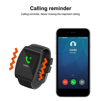 

QS05 Smart Wristband Watch Blood Pressure Oxygen Heart Rate Fitness Tracker