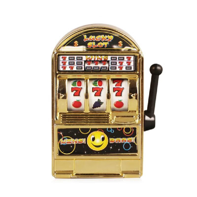 

Mini Lucky Slot Machine Metal Anti-stress Toy Christmas Gift Gold