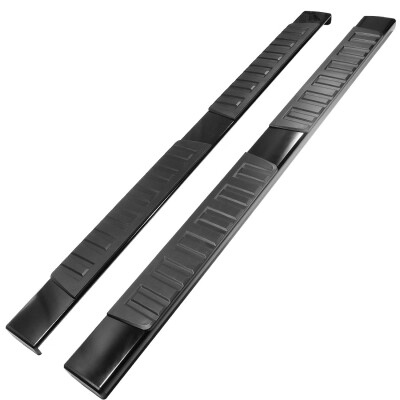 

FOR 07-18 CHEVY SILVERADOGMC SIERRA CREW CAB 6" BLACK RUNNING BOARDS SIDE STEPS