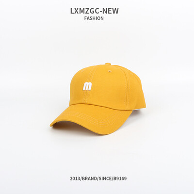 

2019 New Hat Couple Wave Letter Embroidered Soft Top Baseball Hat Joker Outdoor Sunshade Sun Cap