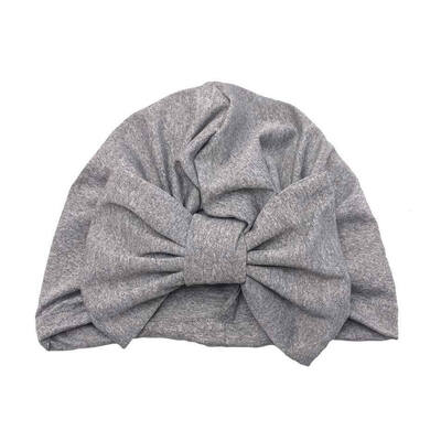 

Newborn Baby Girls Turban Soft Silk Beanie Bow Hat Cap Wrap Headwear Headband