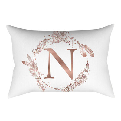 

〖Follure〗30x50 cm Kinder Zimmer Dekoration Brief Kissen Englisch Alphabet pillowcases