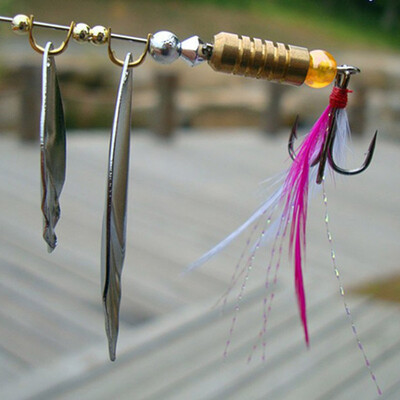 

Saidsome 5pc Lures Fishing Bait Metal Sea Swimbait Shad Lot Baits Spoon fishing bait fishing lure