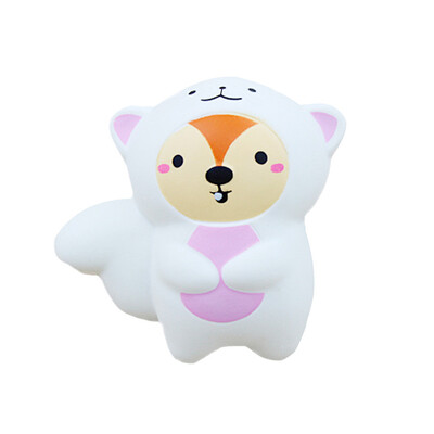 

Gotoamei Fun Squirrel Squeeze Decor Slow Rising Kid Toys Easter Gift Phone Strap Toy