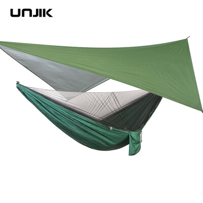 

Automatic quick-opening Outdoor Camping Hammock with Mosquito Net Waterproof Awning Hanging Tent Hanging Sleeping Bed Swing Hammoc