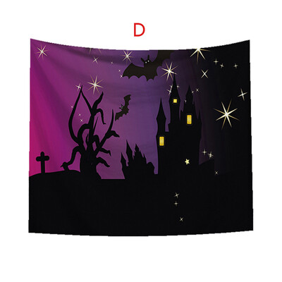 

Toponeto Tapestry Halloween Trick Horror Ghost Hanging On Home Wall Decoration Accessories Blanket