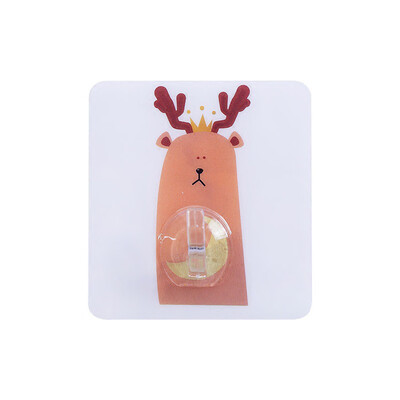

Siaonvr Cartoon Animal Socket Hook Power Cord Storage Rack Strong Sticky Hook