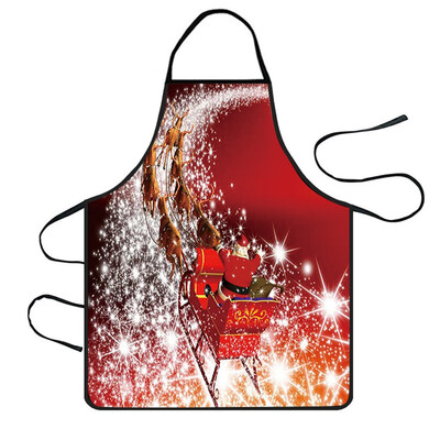 

Toponeto Christmas Decoration Waterproof Apron Kitchen Aprons Dinner Party Apron