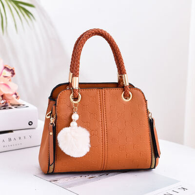 

Ladies bag 2019 new fashion single shoulder Messenger bag PU leather wild small bag handbag female bag simple Korean version