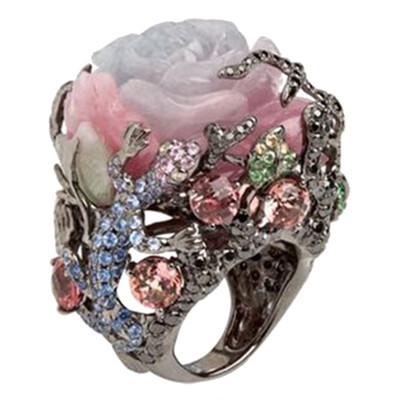 

Handmade Jewelry Gemstone Ring Wedding