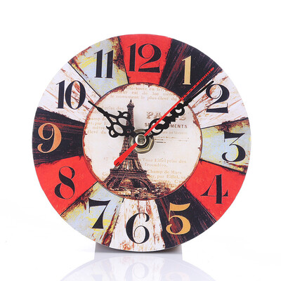 

Siaonvr Vintage Style Antique Wood Wall Clock for Home Kitchen Office