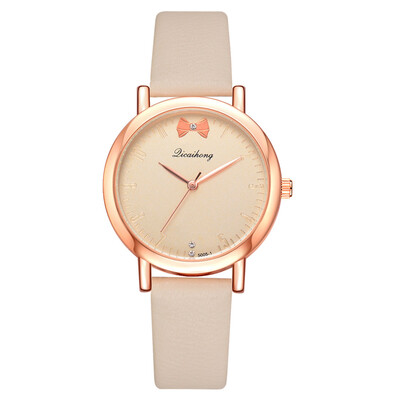 

Womens watch fashion simple casual pop PU quartz watch