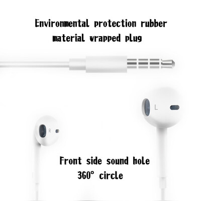 

Universal Headset Earphone With Mic Volume Adjustable Earphones For Mobile Phone