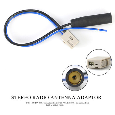 

13-102 Car Stereo Radio Antenna Adaptor for HONDA 2005 select models for ACURA 2005 select models for MAZDA 2009