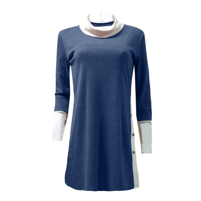 

Starmoon Women Long Sleeve Casual Stitching With BUttons Pullover SweatShirts Top Blouse