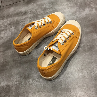 

2019 summer new tide shoes canvas shoes womens all-in-one Korean-style students Hong Kins skate shoes women