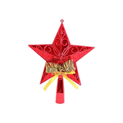 

Gobestart Christmas Decoration Pentagram Christmas Tree Top Pendant