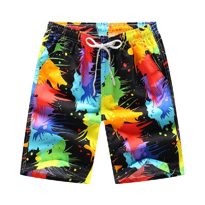 

Mens Beach Pants Quick Drying Beach Shorts Swimming Surfing Boating Water Sports Trunks Breathable Loose Swimwear Shorts