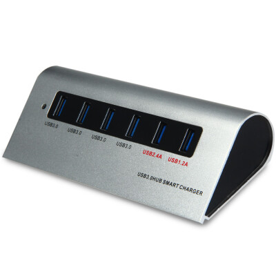 

4 Ports USB30 Hub 2 Charging Ports with Power Supply Adapter USB Cable for Cellphone Mouse Keyboard PC Other USB Devices