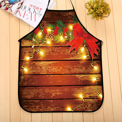 

Siaonvr Christmas Decoration Waterproof Apron Kitchen Aprons Dinner Party Apron