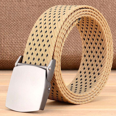 

Tactics belt Arbitrarily adjustment quality canvas Alloy Automatic buckle Men belt outdoor casual Men Military training belt