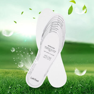 

Greensen 1 Pair Absorbing Sweat Breathable Shock Absorption Deodorant Latex Shoe Insoles