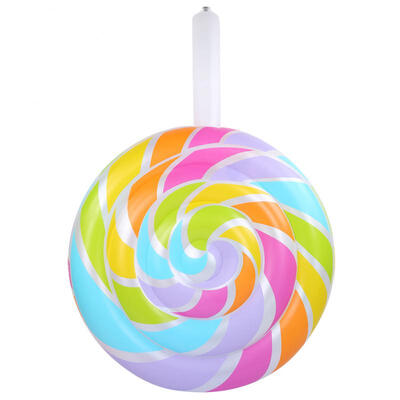 

Greensen Inflatable Adult Soft Comfort Large Lollipop Beach Swimming Pool Float Raft Row Water Bed