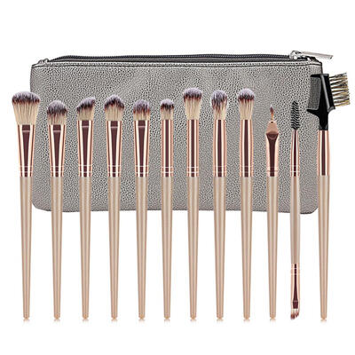 

Professional Makeup Brushes Set 12pcs Eyeshadow Eyelash Brushes Cosmetics