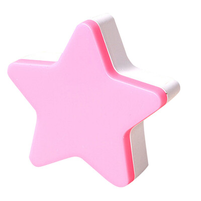 

Gobestart Kids Cute Star Face Shape Lamp Room Light Corridor Decor Small Night Light