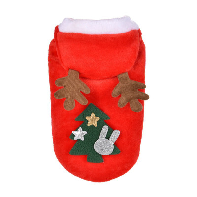 

Christmas Dog Clothes Santa Costume Pet Dog Christmas Clothes Winte Coat Clothing Puppy Outfit for Dog Plus Sizes -XL