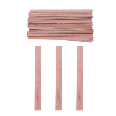 

50pcs Wood Wicks for Candles Soy or Palm Wax Candle Making Supplies