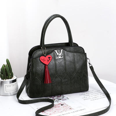

Ladies bag 2019 new European&American big bag elegant fashion trend handbag shoulder handbag