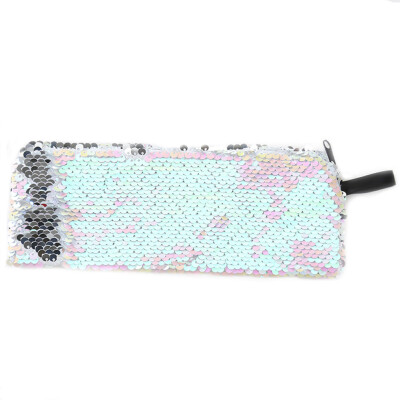 

Colorful Glitter Sequins Pencil Case For Girls Handbag Pencilcase Creative Stationery Portable Pencil Box