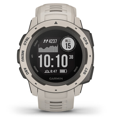

Garmin Instinct Instinct Series Frozen Original White GPS Smart Watch Optical Heart Rate Watch Multifunctional Military Table Mountaineering Running Swimming Cycling Sports Watch