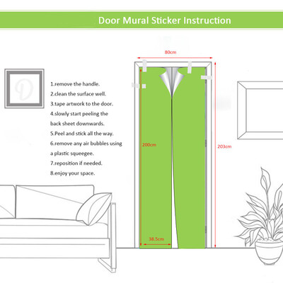 

〖Follure〗3D Wall Sticker Decal Art Decor Vinyl Removable Mural Poster Scene Window Door