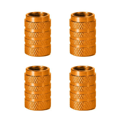 

4 Pcs Aluminum Alloy Car Auto Tyre Valve Dust Caps Car Wheel Tire Stem Air Valve Caps Dustproof Covers for Cars Trucks Motorcycles